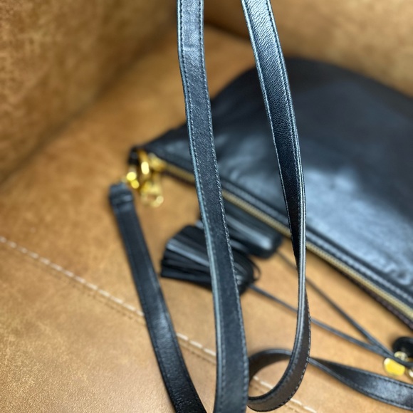 LOEWE Crossbody Leather Bag with Tassel - Picture 6 of 14